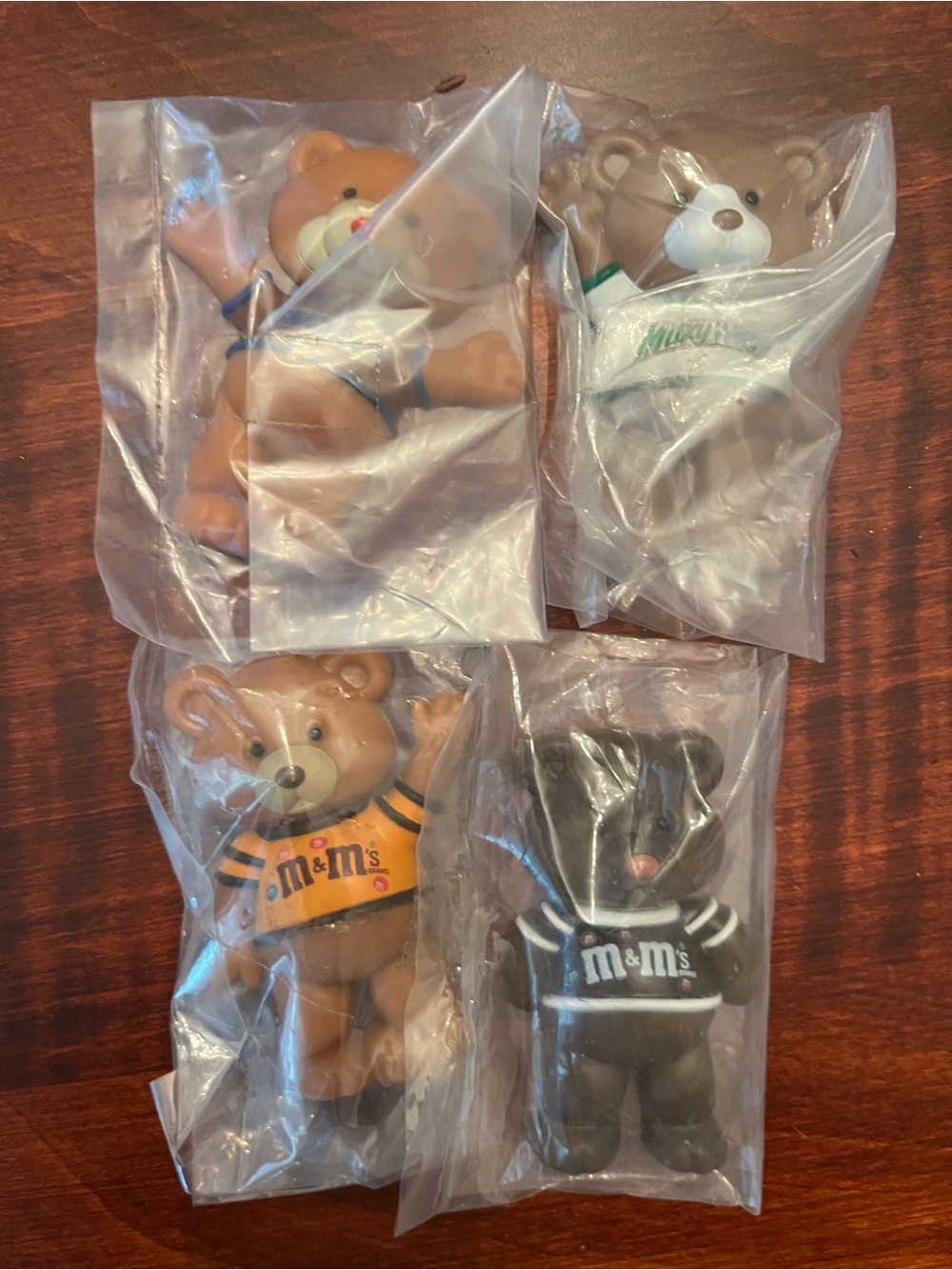 Vintage 80’s Set 4 Mars Candy Promotion Magnets